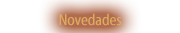 Novedades
